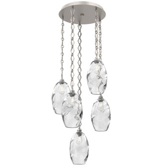 Ellisse Round 5pc Multi-Pendant Chain (1289|CNB0035-05-BS-OC-CH1-E2)