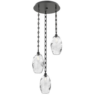 Ellisse Round 3pc Multi-Pendant Chain (1289|CNB0035-03-MB-OC-CH3-E2)