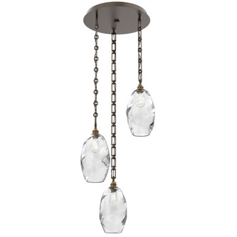 Ellisse Round 3pc Multi-Pendant Chain (1289|CNB0035-03-FB-OC-CH3-E2)