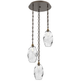 Ellisse Round 3pc Multi-Pendant Chain (1289|CNB0035-03-FB-OC-CH1-E2)