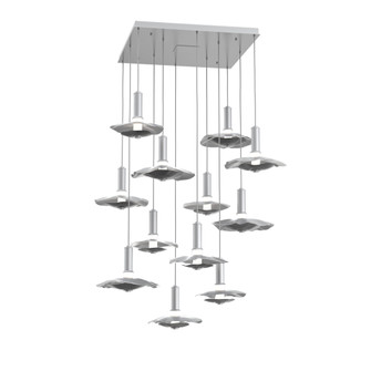 Cumulus Square 12pc Multi-Pendant (1289|CHB0099-12-CS-00-C01-L3-BI)