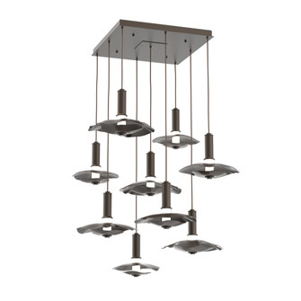 Cumulus Square 9pc Multi-Pendant (1289|CHB0099-09-FB-00-C01-L3-MI)