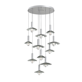 Cirrus Round 11pc Multi-Pendant (1289|CHB0098-11-CS-SG-C01-L3)