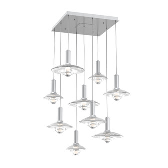 Cirrus Square 9pc Multi-Pendant (1289|CHB0098-09-CS-CG-C01-L3)
