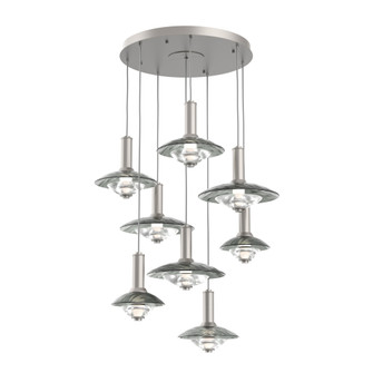 Cirrus Round 8pc Multi-Pendant (1289|CHB0098-08-BS-SG-C01-L3)