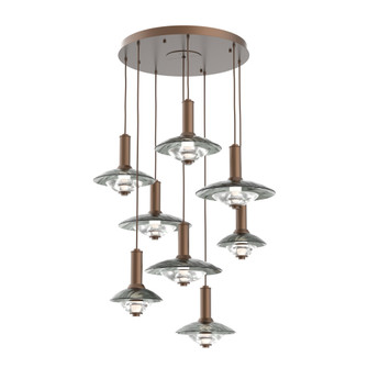 Cirrus Round 8pc Multi-Pendant (1289|CHB0098-08-BB-SG-C01-L3)
