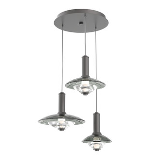 Cirrus Round 3pc Multi-Pendant (1289|CHB0098-03-GP-SG-C01-L3)