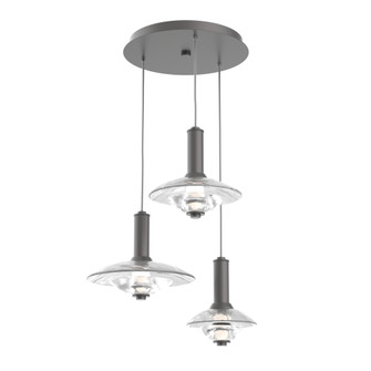 Cirrus Round 3pc Multi-Pendant (1289|CHB0098-03-GP-CG-C01-L3)