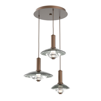 Cirrus Round 3pc Multi-Pendant (1289|CHB0098-03-BB-SG-C01-L3)
