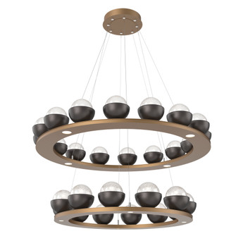 Cabochon Ring - Two-Tier (1289|CHB0093-2B-NB-WL-CA1-L3-GP)