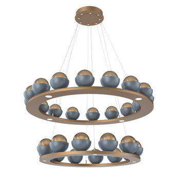 Cabochon Ring - Two-Tier (1289|CHB0093-2B-NB-B-CA1-L1-BU)