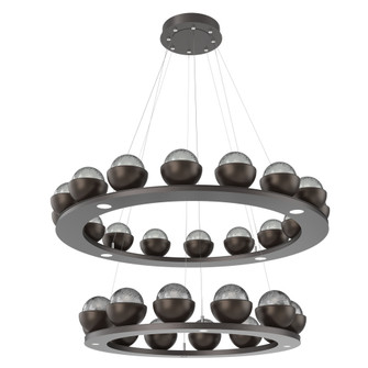 Cabochon Ring - Two-Tier (1289|CHB0093-2B-GP-S-CA1-L3-FB)