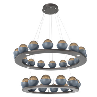 Cabochon Ring - Two-Tier (1289|CHB0093-2B-GP-B-CA1-L1-BU)