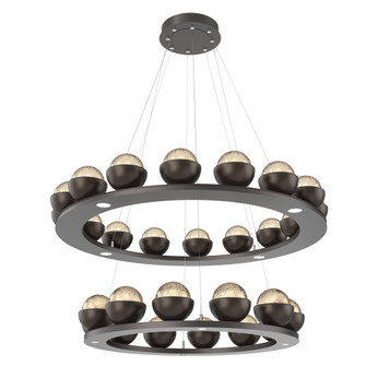 Cabochon Ring - Two-Tier (1289|CHB0093-2B-GP-A-CA1-L1-FB)