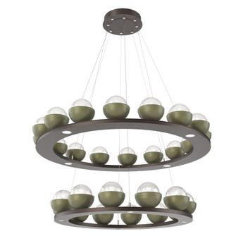 Cabochon Ring - Two-Tier (1289|CHB0093-2B-FB-WL-CA1-L3-GE)