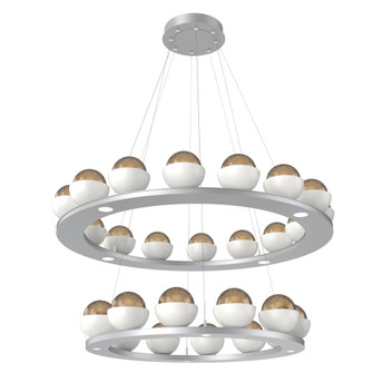 Cabochon Ring - Two-Tier (1289|CHB0093-2B-CS-B-CA1-L3-WI)