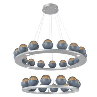 Cabochon Ring - Two-Tier (1289|CHB0093-2B-CS-B-CA1-L3-BU)