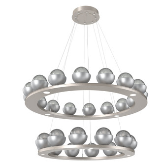Cabochon Ring - Two-Tier (1289|CHB0093-2B-BS-S-CA1-L3-CS)