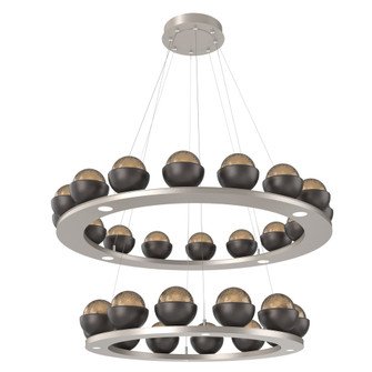 Cabochon Ring - Two-Tier (1289|CHB0093-2B-BS-B-CA1-L1-GP)