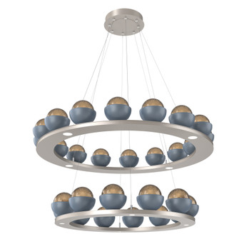 Cabochon Ring - Two-Tier (1289|CHB0093-2B-BS-B-CA1-L1-BU)
