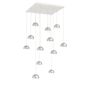 Cabochon Square 12pc Multi-Pendant (1289|CHB0093-12-WI-WL-C01-L3-CS)