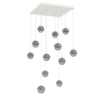 Cabochon Square 12pc Multi-Pendant (1289|CHB0093-12-WI-S-C01-L3-BU)