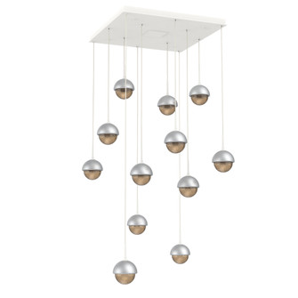 Cabochon Square 12pc Multi-Pendant (1289|CHB0093-12-WI-B-C01-L1-CS)