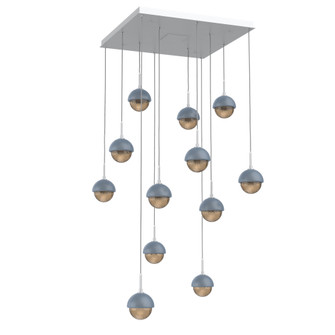 Cabochon Square 12pc Multi-Pendant (1289|CHB0093-12-CS-B-C01-L1-BU)