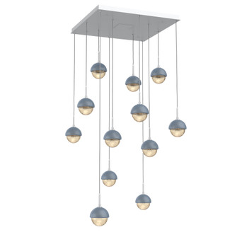 Cabochon Square 12pc Multi-Pendant (1289|CHB0093-12-CS-A-C01-L1-BU)