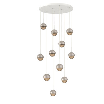 Cabochon Round 11pc Multi-Pendant (1289|CHB0093-11-WI-B-C01-L1-BS)