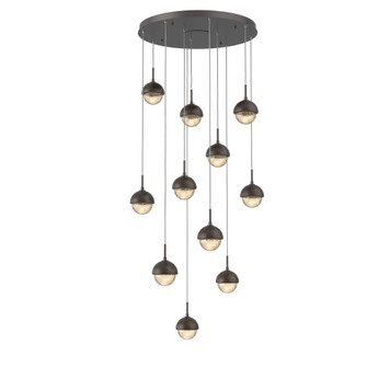 Cabochon Round 11pc Multi-Pendant (1289|CHB0093-11-GP-A-C01-L1-FB)