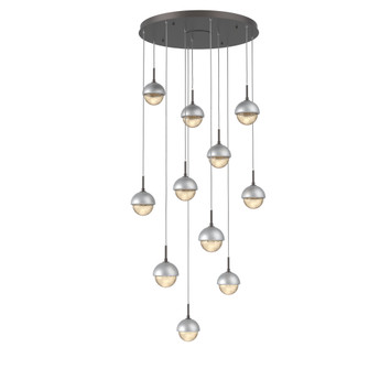 Cabochon Round 11pc Multi-Pendant (1289|CHB0093-11-GP-A-C01-L1-CS)