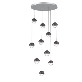 Cabochon Round 11pc Multi-Pendant (1289|CHB0093-11-CS-C-C01-L3-GP)