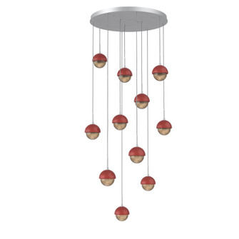 Cabochon Round 11pc Multi-Pendant (1289|CHB0093-11-CS-B-C01-L3-RE)