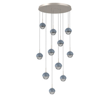 Cabochon Round 11pc Multi-Pendant (1289|CHB0093-11-BS-S-C01-L3-BU)