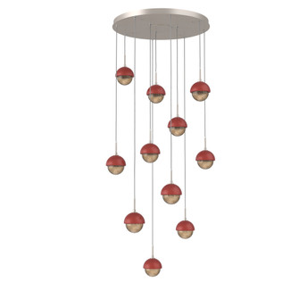 Cabochon Round 11pc Multi-Pendant (1289|CHB0093-11-BS-B-C01-L3-RE)