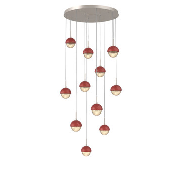 Cabochon Round 11pc Multi-Pendant (1289|CHB0093-11-BS-A-C01-L1-RE)