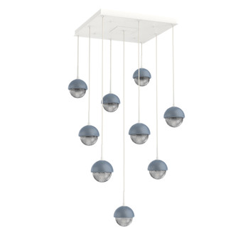 Cabochon Square 9pc Multi-Pendant (1289|CHB0093-09-WI-S-C01-L3-BU)