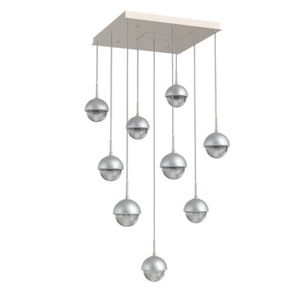 Cabochon Square 9pc Multi-Pendant (1289|CHB0093-09-BS-S-C01-L1-CS)