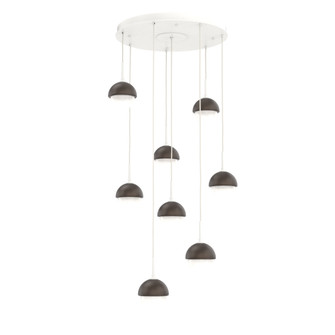 Cabochon Round 8pc Multi-Pendant (1289|CHB0093-08-WI-WL-C01-L3-FB)