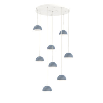 Cabochon Round 8pc Multi-Pendant (1289|CHB0093-08-WI-WL-C01-L3-BU)