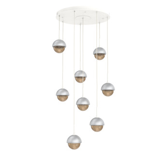 Cabochon Round 8pc Multi-Pendant (1289|CHB0093-08-WI-B-C01-L1-CS)