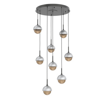 Cabochon Round 8pc Multi-Pendant (1289|CHB0093-08-MB-B-C01-L3-CS)