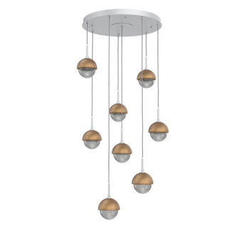 Cabochon Round 8pc Multi-Pendant (1289|CHB0093-08-CS-S-C01-L3-NB)