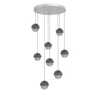 Cabochon Round 8pc Multi-Pendant (1289|CHB0093-08-CS-S-C01-L1-GP)