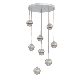 Cabochon Round 8pc Multi-Pendant (1289|CHB0093-08-CS-S-C01-L1-BS)