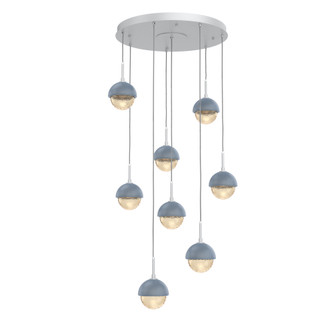 Cabochon Round 8pc Multi-Pendant (1289|CHB0093-08-CS-A-C01-L3-BU)