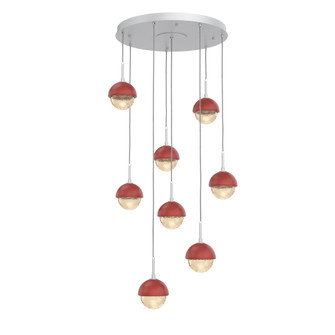 Cabochon Round 8pc Multi-Pendant (1289|CHB0093-08-CS-A-C01-L1-RE)