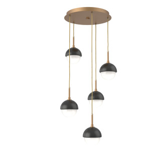 Cabochon Round 5pc Multi-Pendant (1289|CHB0093-05-NB-WL-C01-L3-MB)