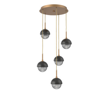 Cabochon Round 5pc Multi-Pendant (1289|CHB0093-05-NB-S-C01-L1-MB)